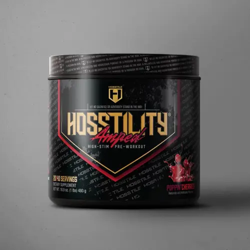 Hosstility Amped, High-Stim Pre-Workout