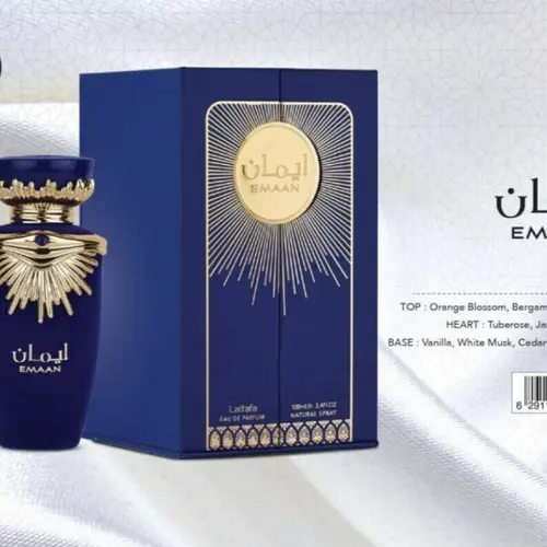Lattafa Emaan Perfume Eau De Parfum Jasmine Scented Fragrance