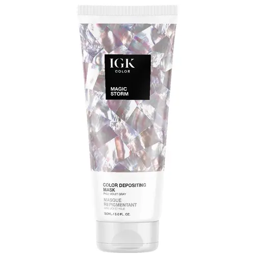 IGK COLOR DEPOSITING HAIR MASK | Conditioning + Hydrate + Shine | Color Intensity + Hydration + Smoothness | Vegan + Cruelty Free | 180ml | 6 oz