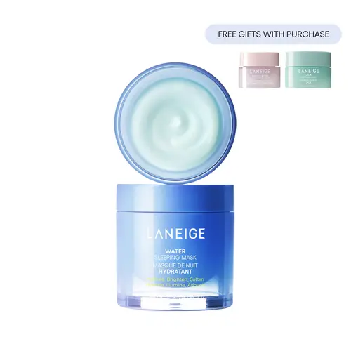 Laneige Water Sleeping Mask, Korean Skincare, Brightening, Hydrating Overnight Mask