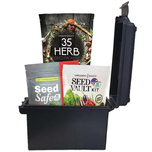 Heirloom Seeds Collection | Seed Vault, Survival VSeed, and Herbs 105 Varieties Home Planting Survival Vegetable Seed
