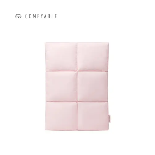 COMFYABLE 13-16 Inch Puffy Laptop Sleeve, Quilted Puffer Laptop Carrying Pillow Case for MacBook Air/Neo/Pro, Back to School