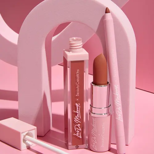 LesDoMakeup Mi Vida Lip Trio, Lip Liner, Peach, Fragrance, Cosmetic