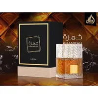 Lattafa Khamrah 100ML Eau de Parfum, Sweet Vanilla Cinnamon Scent
