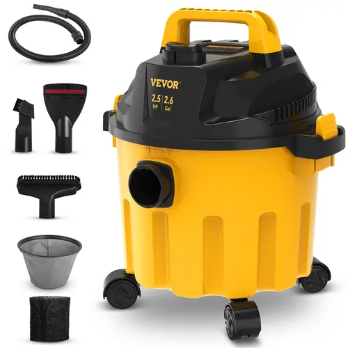 【Summerfinds】VEVOR Wet Dry Vac Max 8 Gallon6 Peak HP3 in 1 Shop Vacuum with Blowing FunctionPortable with Attachments to Clean FloorUpholsteryGapCarETL Listed, High Power Vacuum, Powerful Suction Vacuum