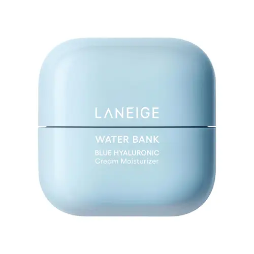 Laneige Water Bank Blue Hyaluronic Cream Moisturizer, Barrier-Boosting & Hydrating Face Cream, Korean Skincare, Infused with Squalane & Ceramide