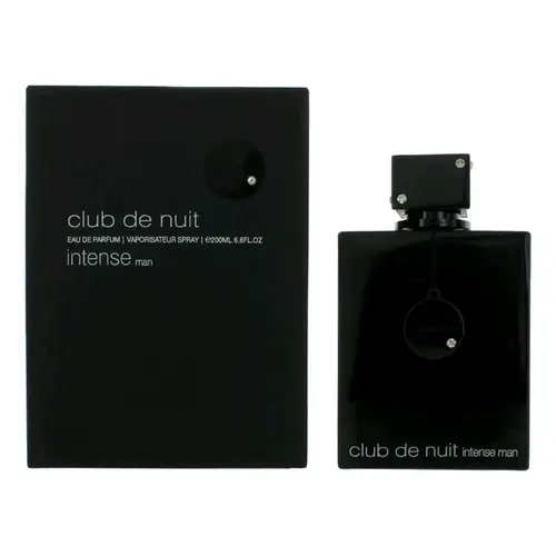 Armaf Men's Club de Nuit Intense Eau de Parfum Spray - 6.8 fl oz Liquid Men's Fragrance for Adults, Long-Lasting Aromatic Woody Scent with Citrus Musk Amber, Pineapple Notes, Single Item EDP Spray