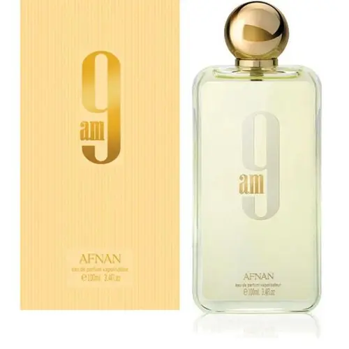 Afnan 9AM U Eau de Parfum for Men - 3.4 fl oz (3 to 3.9 fl oz range) EDP Spray, Daily Wear Adult Fragrance, Fresh Woody Fruity Scent with Citrus & Lavender, Long-Lasting Perfume, Unique Gift for Adults