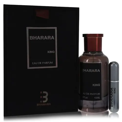 BHARARA King Men's Eau de Parfum Spray, 3.4 oz - Fresh Aromatic Perfume with Long-Lasting Citrus, Fruity, and Musky Notes, Perfumes