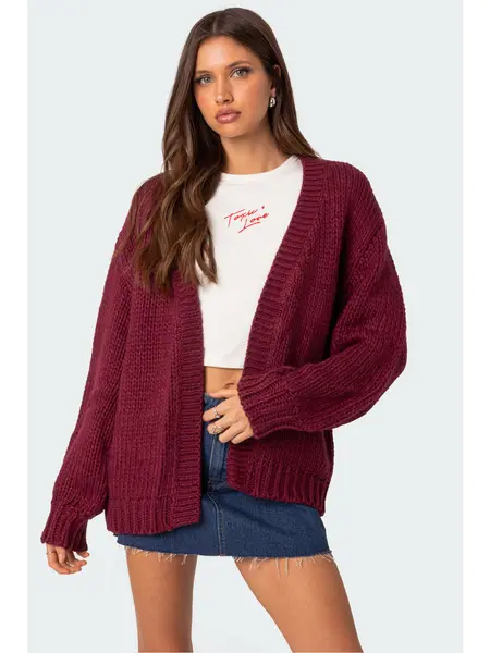 Anina Oversized Knit Cardigan