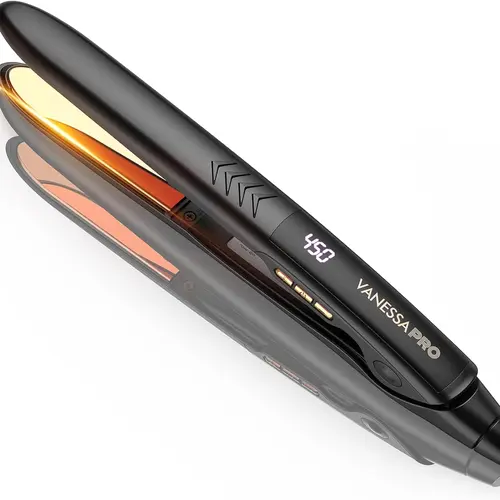 VanessaPro OneShot Styling Flat Iron | 1-Inch Professional Straightening