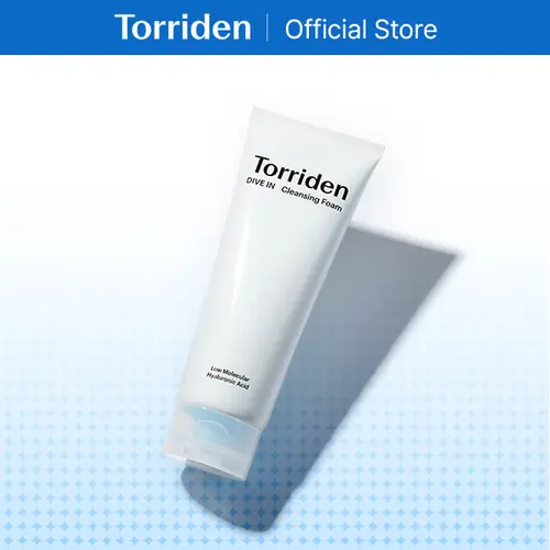 [Torriden Official] DIVE IN Soft and Dense Foam Facial Cleanser 150ml - Daily Non-Stripping Gentle Hydrate Face Wash for Sensitive Skin, Hyaluronic Acid, Deep Facial Cleansing