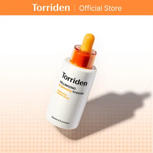 [Torriden Official] CELLMAZING Vita C Ampoule 30mL | Lightweight 5D Vitamin C Facial Ampoule, Refining Pores, Smooth Skin Texture, Intensive Brightening, Pigmentation Correction