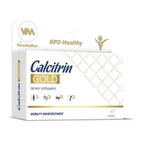 Calcitrin GOLD - Bones and joints Healthcare Fitness Supplement Edible Dietary Calcium Vitamin Tablet