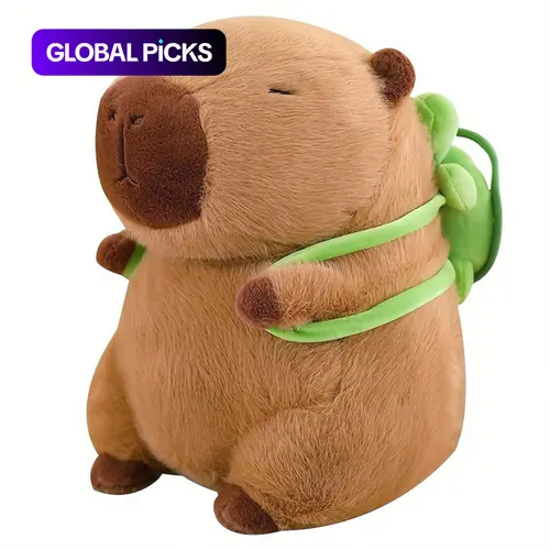 Capybara Plush Toy, Cute Simulation Capybara Stuffed Toy, Soft Animals Decoration Toy for Boys & Girls, Gift for Girls
