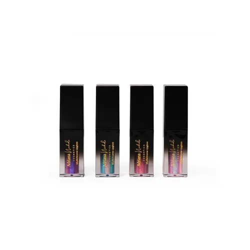 Adriana Nichole Cosmetics Multichrome Lip Gloss - Glossy, Hypoallergenic Single Item Makeup with Color-Shifting Holographic Glitter Finish, Shea Butter, Bling Effect