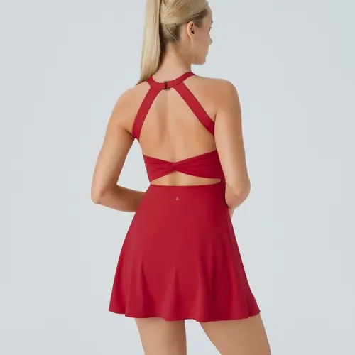 Halara Backless Criss Cross Active Dress