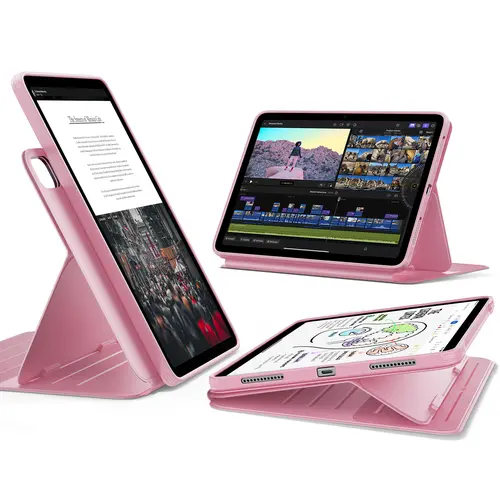 ESR Shift Magnetic Case for iPad Air, iPad Pro, iPad A16/10th, Ultra-Stable Stand with Pencil Holder, 9 Viewing Angles 【Dealsforyoudays】