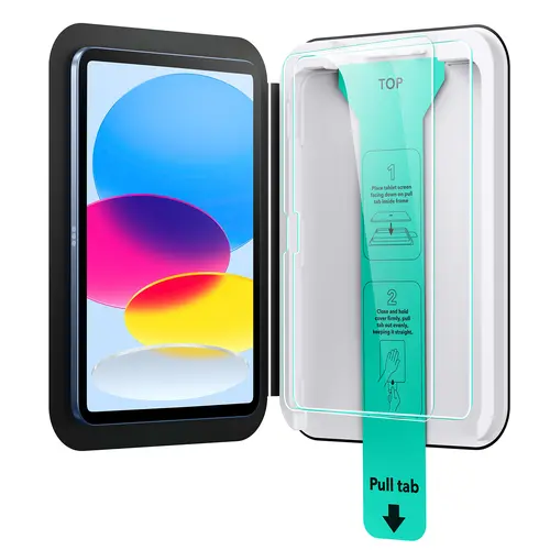 ESR UltraFit Screen Protector for iPad, Easy Installation, 9H Tempered Glass Film, Bubble-Free, Compatible with iPad mini 7/6, iPad A16/10, Air 11/13 & Pro 11/13 【Dealsforyoudays】