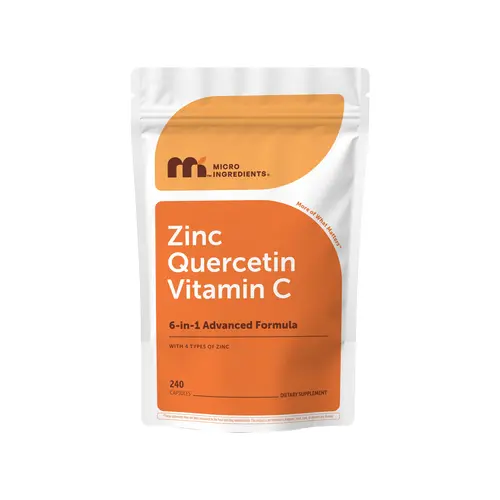 Micro Ingredients Quercetin with Vitamin C and Zinc Edible Supplement