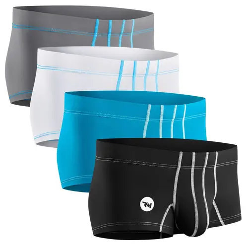 Real Men Nylon Pouch Brief Menswear Ice Silk Underwear Big Clothing Sexy Straight Stretchy  Sun Lingerie Sweat
