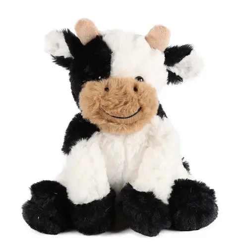 Cute Cow Design Plush Toy, Soft Adorable Stuffed, Soft Huggable, Plush Animal Decoration, Stuffed Animal Toy for Kids Birthday Gift, Cuddly Stuffed Animals