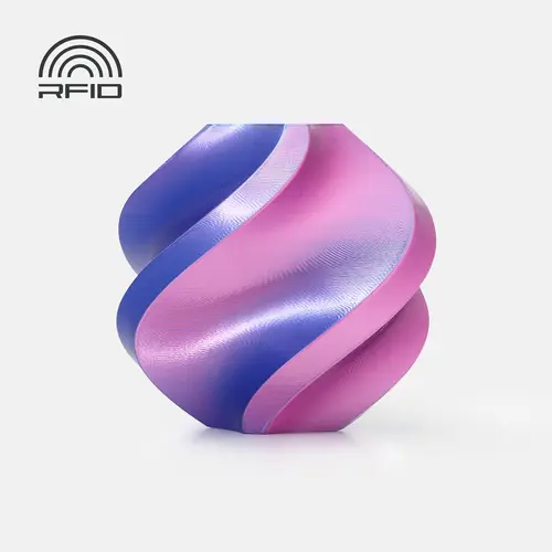 Bambu Lab PLA Silk Dual Color, 3D Printing Filaments and Materials