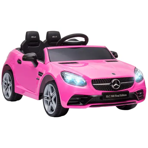 #tiktokshopbacktoschool Aosom 12V Mercedes Benz Electric Car for Kids, with Remote Control, Suspension, Lights, Horn, Music, for 3-6 Years Old