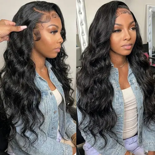 Bling Hair 13x6 Body Wave Lace Front Wigs Human Hair Pre plucked With Baby Hair 180 Density Human Hair Wigs For Women HD Lace Frontal Wig #SummerVibes sohochic