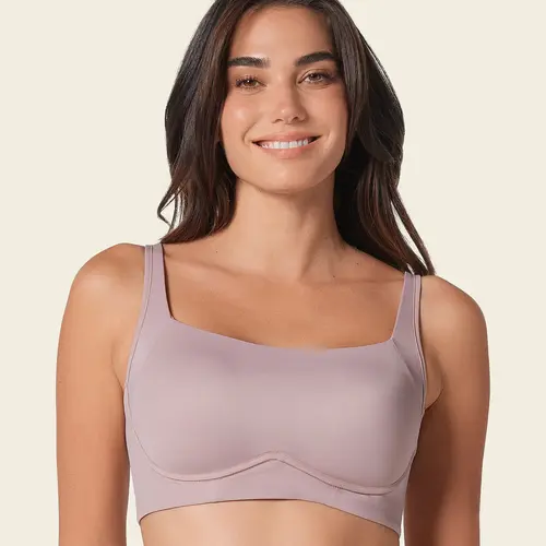 Leonisa Everyday Wireless Support Bra - Smooth, Comfortable Fit Under Clothing