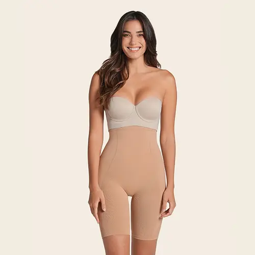 Leonisa SmartShape Invisible Extra High-Waisted Shaper Short