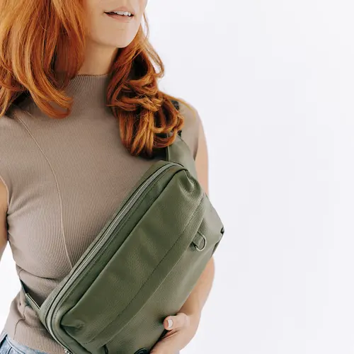 Tushbaby Pack- Convertible Crossbody for Daily Essentials, Stylish and Functional, Multiple Compartments, Lightweight Design, Comfortable Straps, Travel Ready