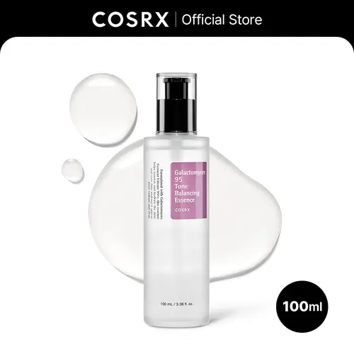 [COSRX Official] Galactomyces 95 Tone Balancing Essence (100ml) - Korean Fermented Skincare Liquid to Refine, Brighten, Hydrate, Nourish, and Deliver Radiant, Moisturizing Results