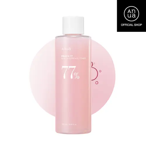 [Anua] Peach 77 Niacin Essence Toner 8.45 fl. oz. (250ml) ｜Milky Toner with Niacinamide for Radiant Skin, Korean skin care, niacinamide