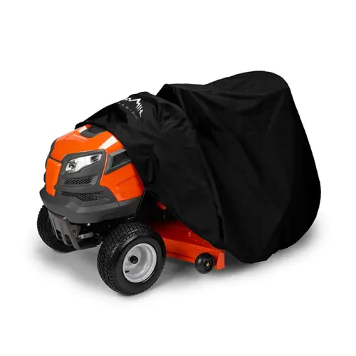 Himal Outdoors Lawn Mower Cover -Tractor Cover Fits Decks up to 54" Storage Cover Heavy Duty 420D Polyester Oxford, UV Protection Universal Fit with Drawstring & Cover Storage Bag Waterproof