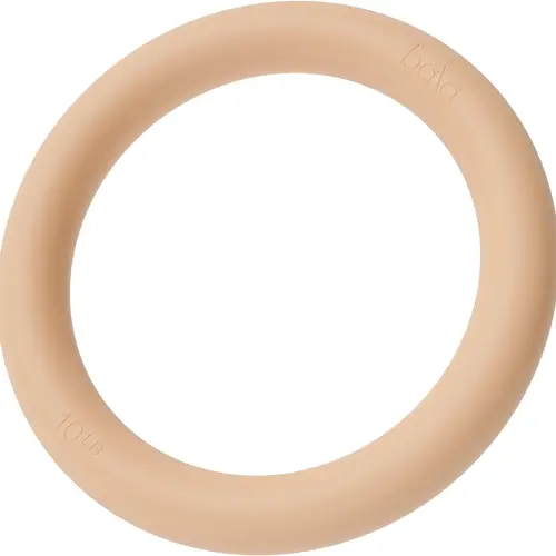 Bala Power Ring - 10 lbs Weight, Baby-Soft Silicone-Wrapped Steel Home Fitness Equipment for Resistance Training, Squat & Hold, Full Body Strength Training & Fit at Home