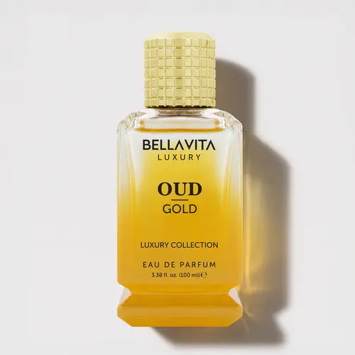 BellaVita Luxury's OUD Gold  | Eau De Parfum (EDP) | Caramel, Rose, Orris & Ambery Oud | Woody & Spicy | Long Lasting | Cruelty Free