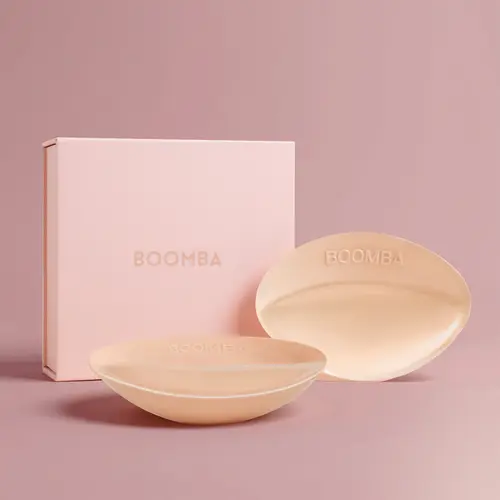 BOOMBA Demi Boost - Patented Sticky Inserts For demi-cup styled clothing - Outfit enhancer
