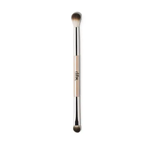 DIBS Beauty Duo Brush Eye - Double-Ended Brush for Eyes & Face