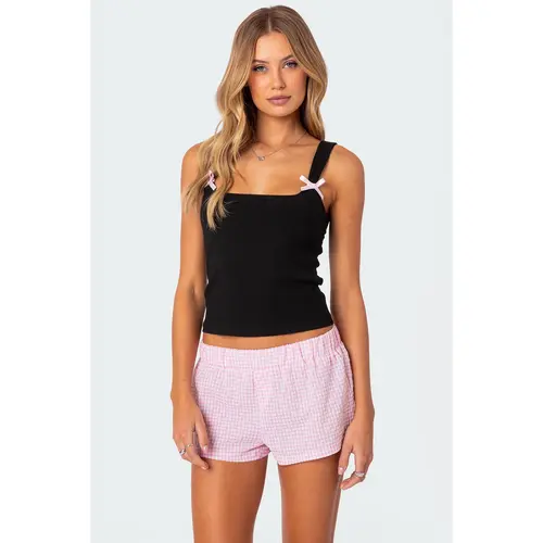 Lola Ribbed Tank Top
