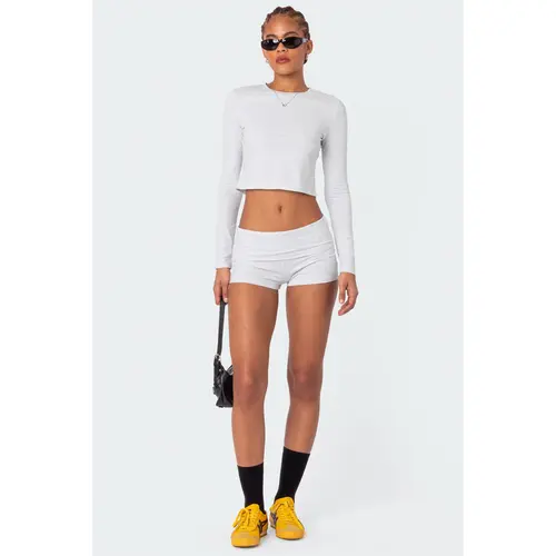 Meg Fold Over Shorts
