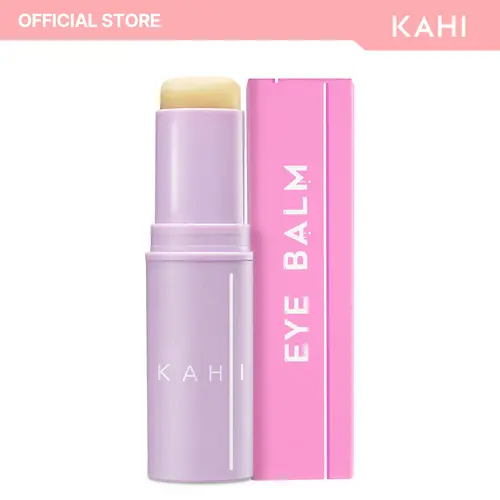 KAHI Firming Eye Balm Stick - Korean Beauty Stick Pack Eye Treatment, Brightening Moisturizer for Dark Circles, Fine Lines, Sensitive Skin, 0.32 oz Oil-Based Formula with Moisture, Barrier Repair, Bags Solution, Radiance