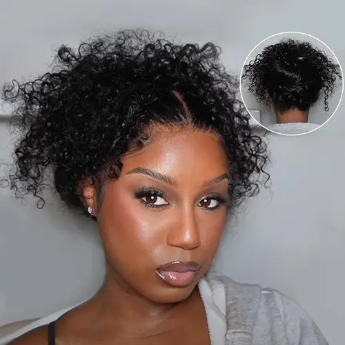 Ashimary No.1 360 Transparent Lace Front Wig, 100% Human Virgin Hair Water Wave, Pre-Cut Bleached Knots, Invisi-Strap Snug Fit, Drawstring Glueless Wig, Pre-Styled #summerwins, Lace Front Wigs