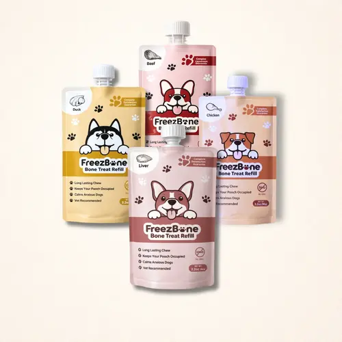 Bone Refills Dog Meat 90 Grams (4 Pack)®