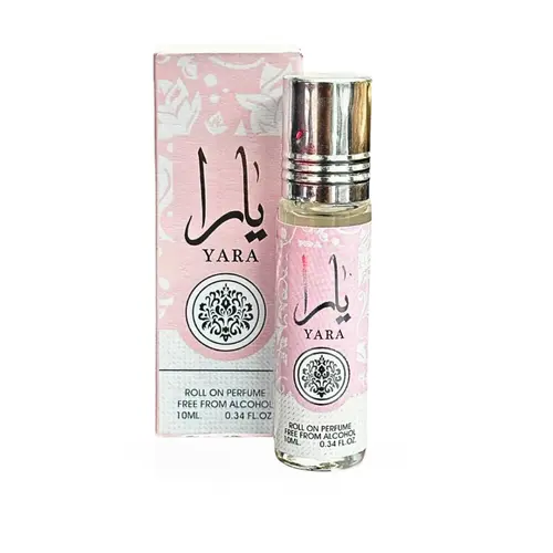 Ard Al Zaafaran Yara Roll-On Elegant Floral Perfume Oil - 10ML Alcohol-Infused Liquid Women's Fragrance with Aromatic Fruity & Fruity Floral Scents, Women's Beauty & Personal Care Item