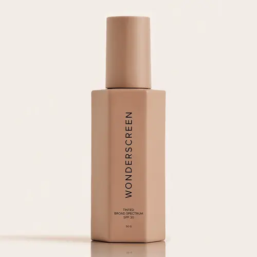 DIME Beauty Tinted Glow Wonderscreen SPF 30 - Key Ingredients: 19% Zinc Oxide, Multiple Shades, 1.7 oz / 50 ml