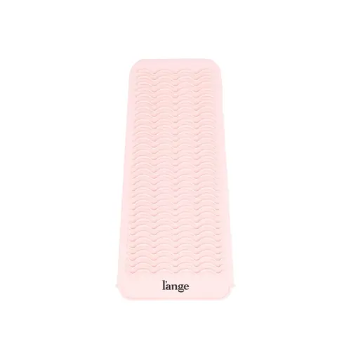 L'ANGE HAIR Silicone Heat-Resistant Mat - Professional Accessory for Curling Irons, Flat Irons, Hair Styling Tools, Countertop Vanity Storage, Haircare, Protective Pouch, Protects Countertops