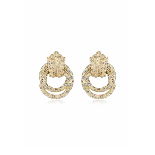 Ettika Only Royalty Crystal Earrings with Elegant Design and Sparkling Accents