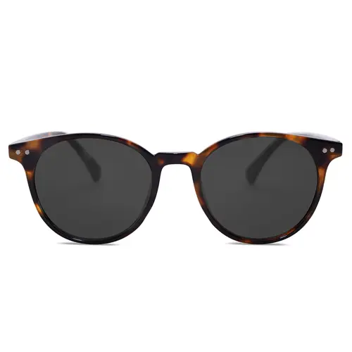 SOJOS Small Round Polarized Sunglasses for Women Men Trendy Classic Vintage Style