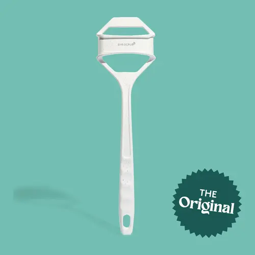 Sud Scrub Extender Handle, Back Scrubber Attachment For Silicone Body Scrubber, Bath Accessories for Shower Brush